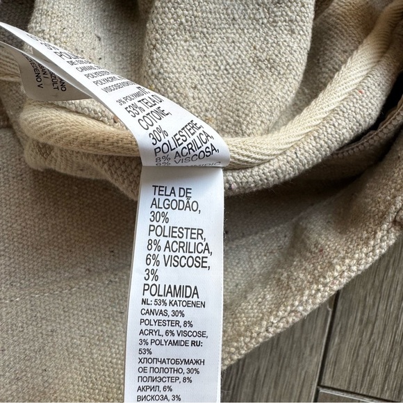 Roxy Women’s Drink The Wave Tote Bag | Good Condition | 14” x 14” - Picture 7 of 8